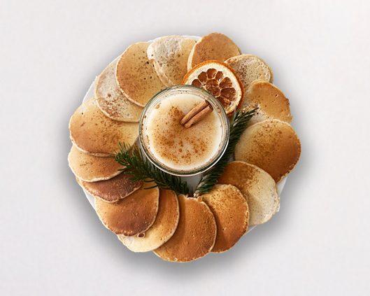 Vegane Vollkorn-Hafer-Pancakes