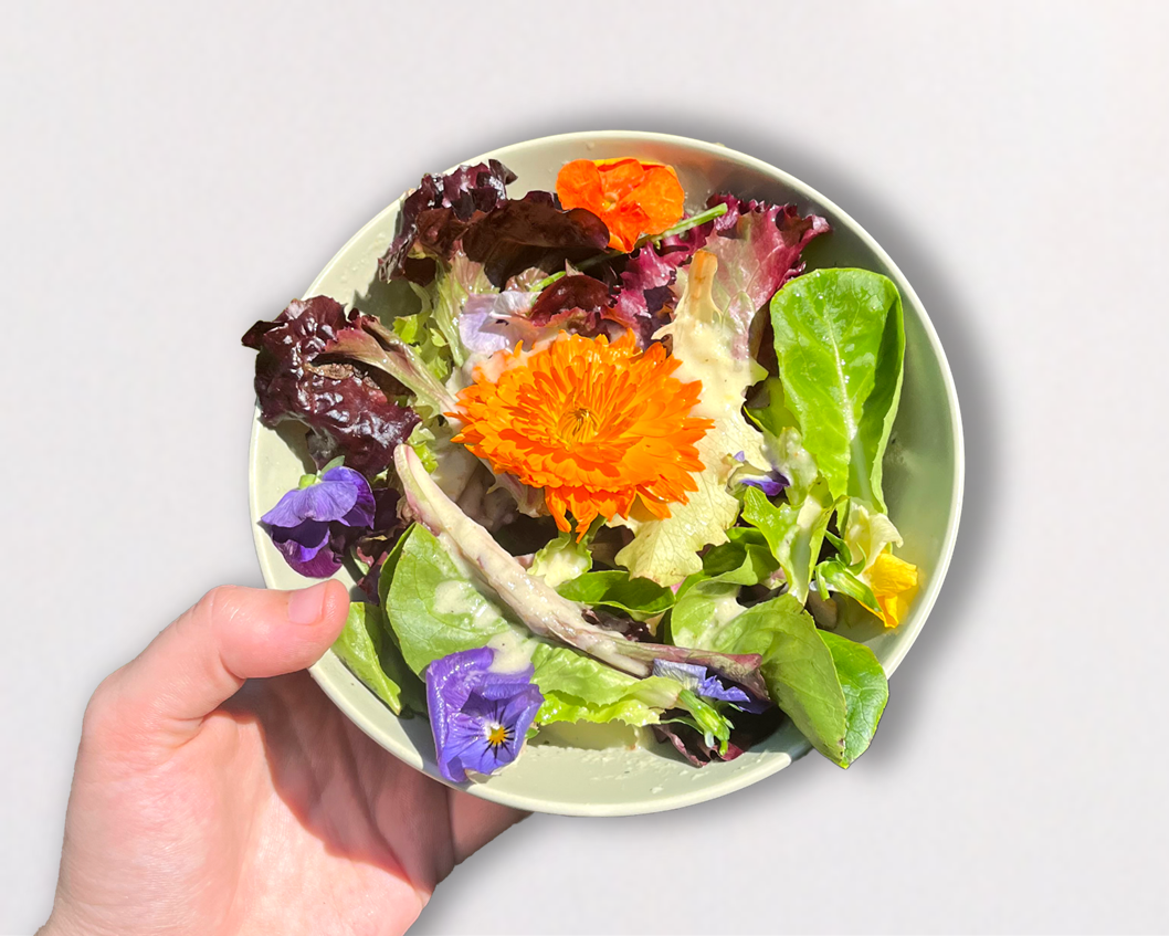 Veganes Salatdressing mit Hafermilch