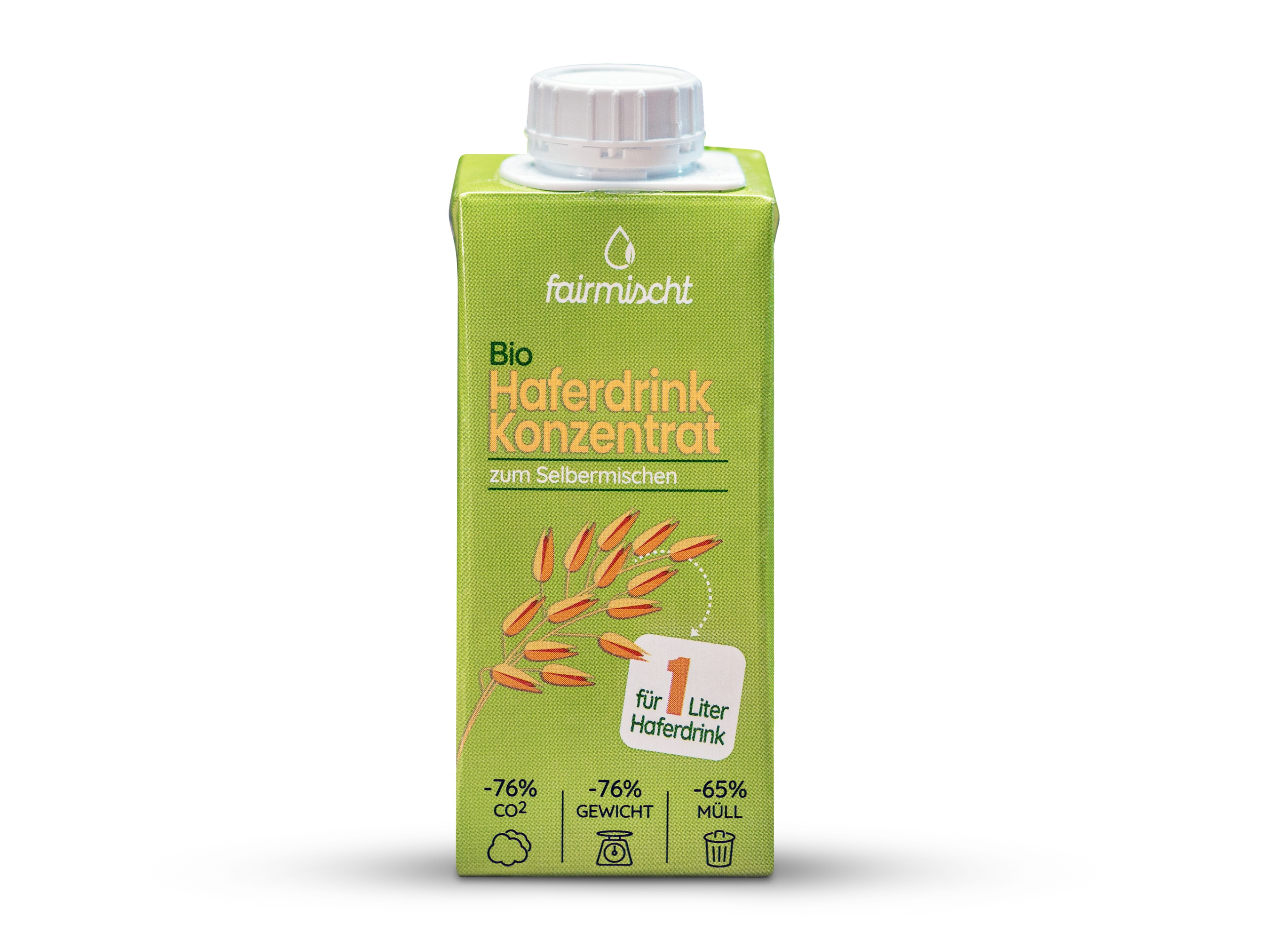 Bio Haferdrink Konzentrat (0,2L ergibt 1,0L)